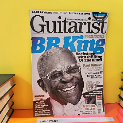BB King GUITARIST GUITAR MAGAZINE b b  Paul Gilbert December 2011 ROGER MCGUINN