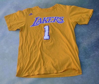 Vintage Adidas NBA Los Angeles Lakers D'angelo Russell T-Shirt