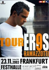 Eros Ramazzotti - 9 Live, Frankfurt 2003 | Konzertplakat | Poster