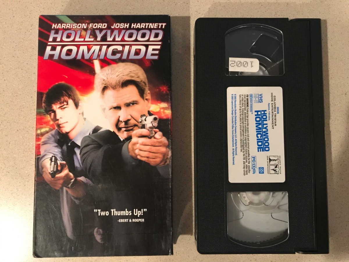 Hollywood Homicide (VHS, 2003) Harrison Ford, Josh Hartnett