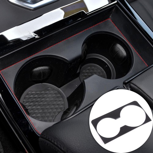 Matte Black Car Center Control Cup Holder Trim Cover For Range Rover Evoque 2020 - Picture 11 of 11