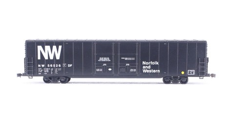 HO Scale Con Cor Robin’s Rails Norfolk & Western 60’ Double Plug Door NW 56526 - Picture 4 of 8
