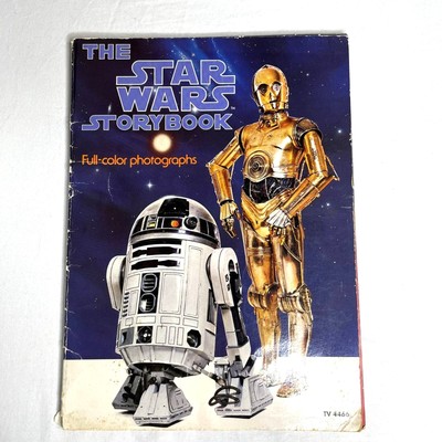 STAR WARS STORYBOOK Vintage 1978 Full-Color Photographs Scholastic Book ...