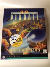3-D Ultra Pinball PC, 1996 . Complete. Rare.