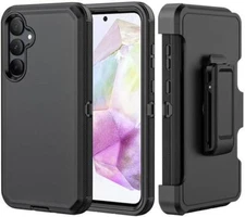 For Samsung A32 A33 A34 A35 5G Shockproof Defender Case Fits Otterbox Belt Clip