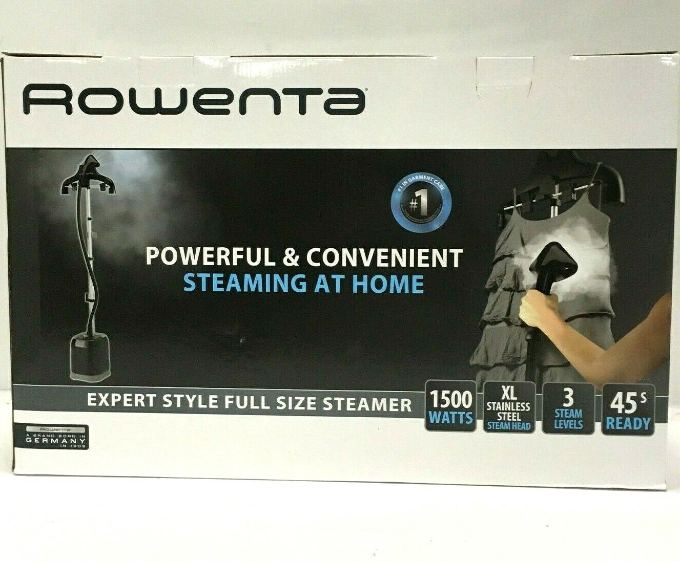rowenta expert style garment steamer