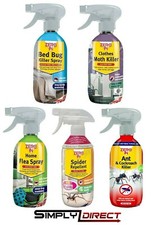 Zero In Bed Bug Killer Spray Crawling Insect Dust Mite Poison Treatment 500ml 