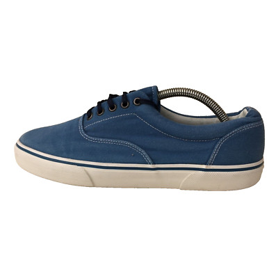 Live For The Sole Blau Stoff Aktiv Sport Sneaker Turnschuh UK 9 EUR 43