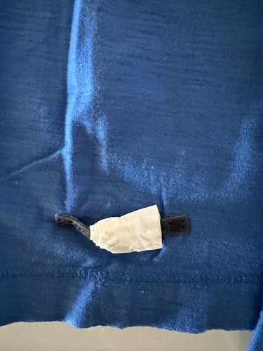 DIESEL MENS  LONG SLEVE T SHIRT   COLOR  BLUE    FAST SHIP - Picture 3 of 5