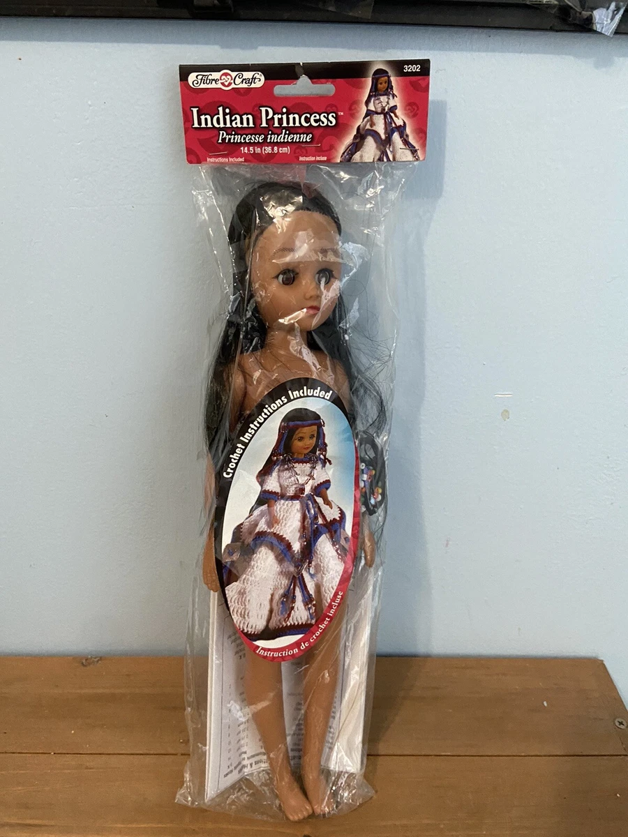 Fibre craft clearance indian princess doll