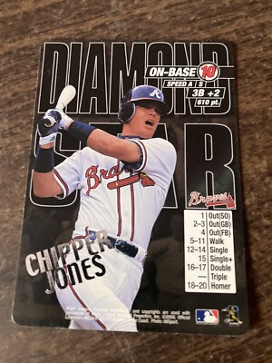 MLB Showdown 2000 Chipper Jones Diamond Star Promo