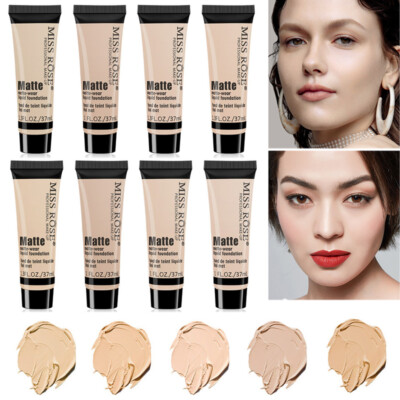  Matte Liquid Foundation Für Das Gesicht Concealer-Creme Wasserfester Primer K