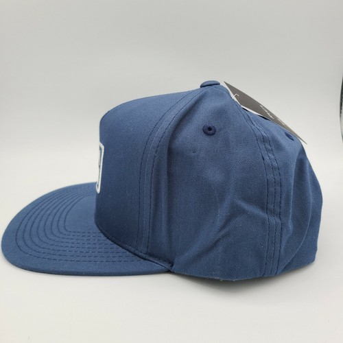 RVCA Hat Logo Skate Baseball Cap Snapback Blue Red White Logo Adjustable Outdoor - Picture 4 of 6
