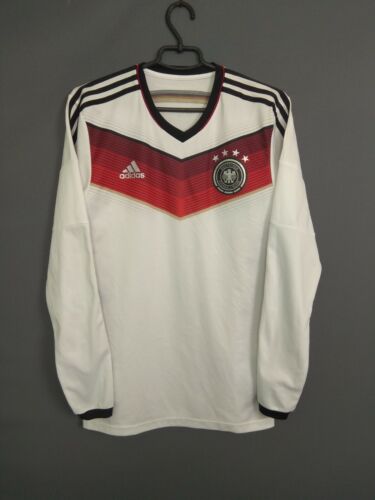 Germany Jersey Player Issue 2014 2015 Sz 8 Shirt Long Sleeve Adidas G75072 ig93 - 第 1/11 張圖片