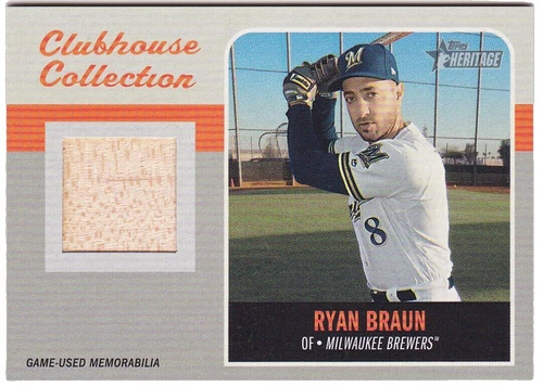 Topps Ryan Braun Baseball 2019 Season Sports Trading Cards & Accessories