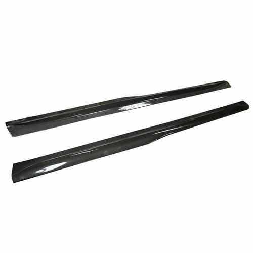 Carbon Fiber Side Skirts Extension For BMW F80 F82 F83 M4 2DR 4DR 14UP PSM Style - Picture 5 of 9