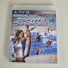 Sports Champions PS3 2010 Not For Resale Sony Move Required E10+ 
