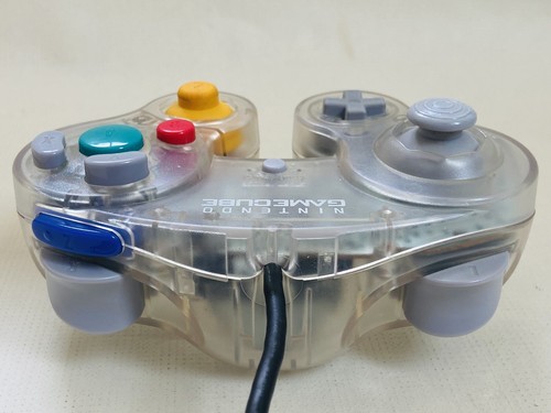 Nintendo Gamecube Offical Controller Clear Skeleton Tested DOL-003 Japan Used JP - Picture 7 of 11