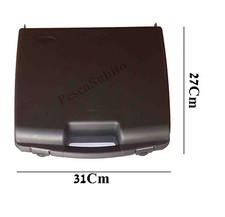 scatola vuota porta accessori valigetta antiurto da pesca box ecoscandaglio
