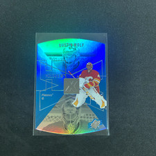 Dustin Wolf #SPX-30 RC SPx Holoview Insert 23-24 Upper Deck Extended Series NHL
