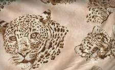 Leopard faces jungle animals Exclusively Quilters fabric