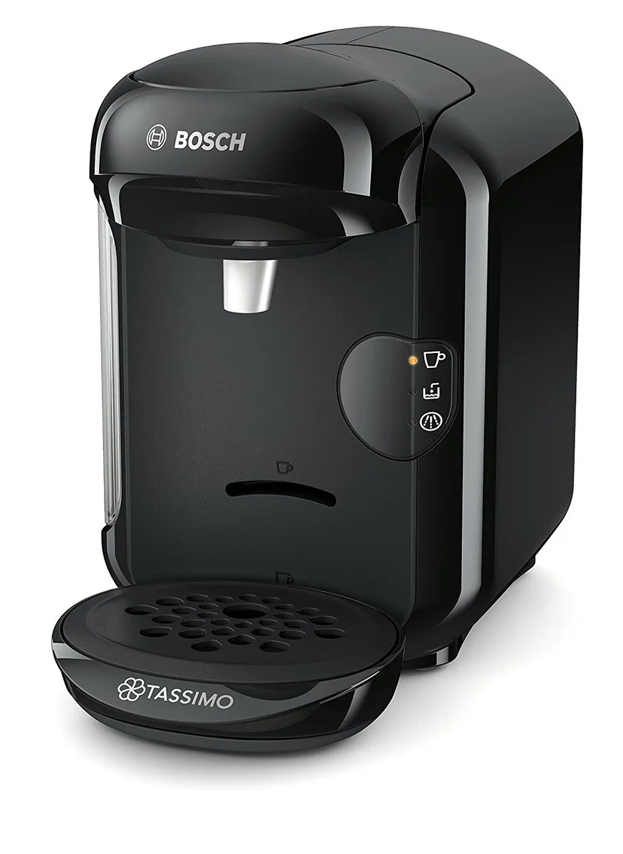 Bosch Tassimo TAS1402GB/TAS1002GB Vivy2 / Happy Coffee Machine 1300W Black