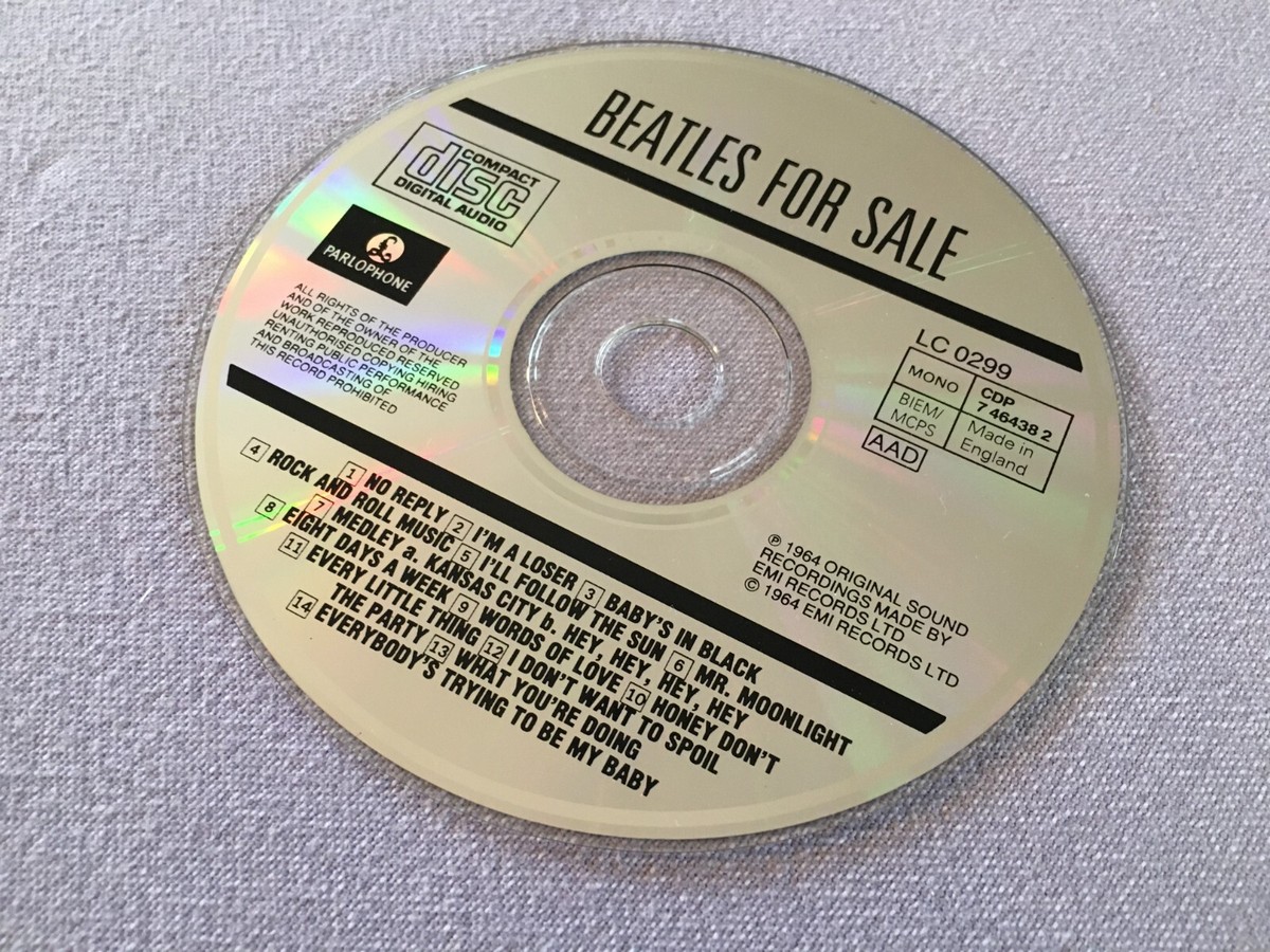 THE BEATLES: BEATLES FOR SALE CD LP *MINT ORIGINAL 1992 EMI/APPLE