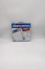 Weight Watchers Digital Glass Scale by Conair Blue Backlight Display-Open Box
