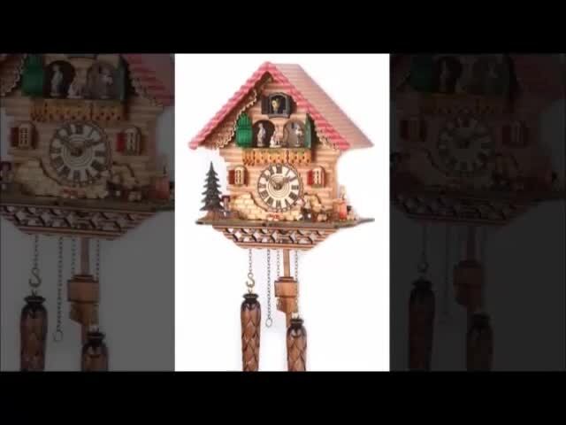 Pendule à coucou à quartz Maison de Forêt Noire EN 414 Q