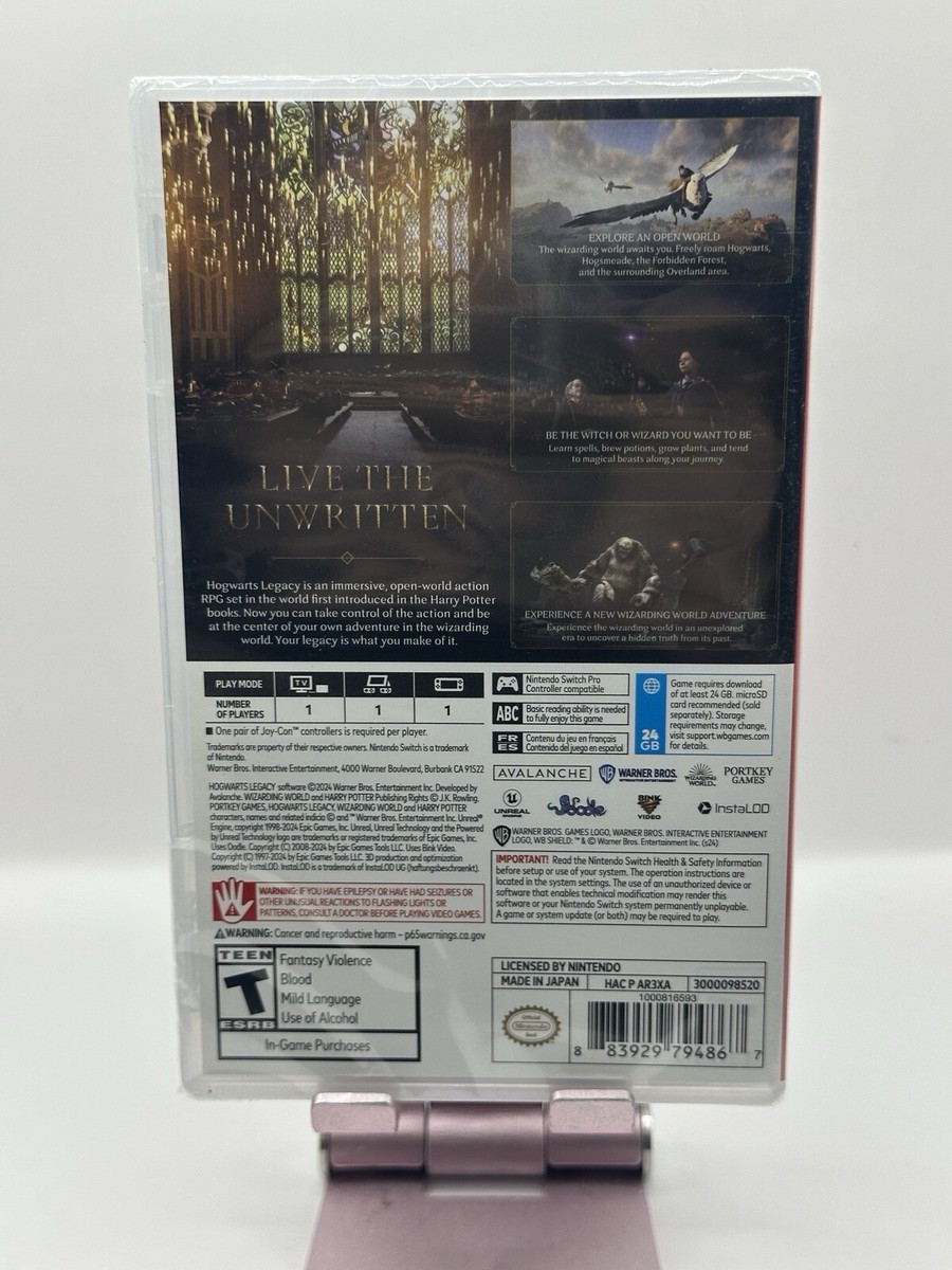 新品未使用 Hogwarts Legacy Nintendo Switch2 Hogwarts Legacy - Nintendo Switch 2 : Target