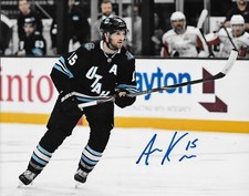 Signed Alexander Kerfoot  Utah Hockey Club Autographed 8x10 Photo #1 Original