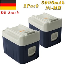 2X Akku Für Makita 24V 5000mAH Ni-MH 2417 2420 2430 B2420 BML240 MR100 BH2430