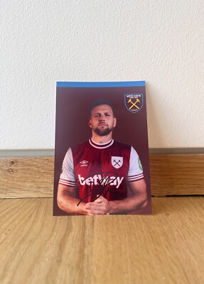 Niclas Füllkrug x West Ham United - Repro Autogramm 10.5x14.8 24/25