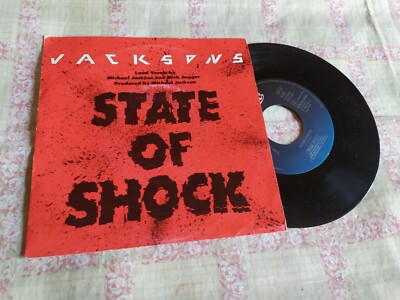 Jacksons - State Of Shock - 45 Giri 7'' - 1984 - Michael Jackson Mick Jagger
