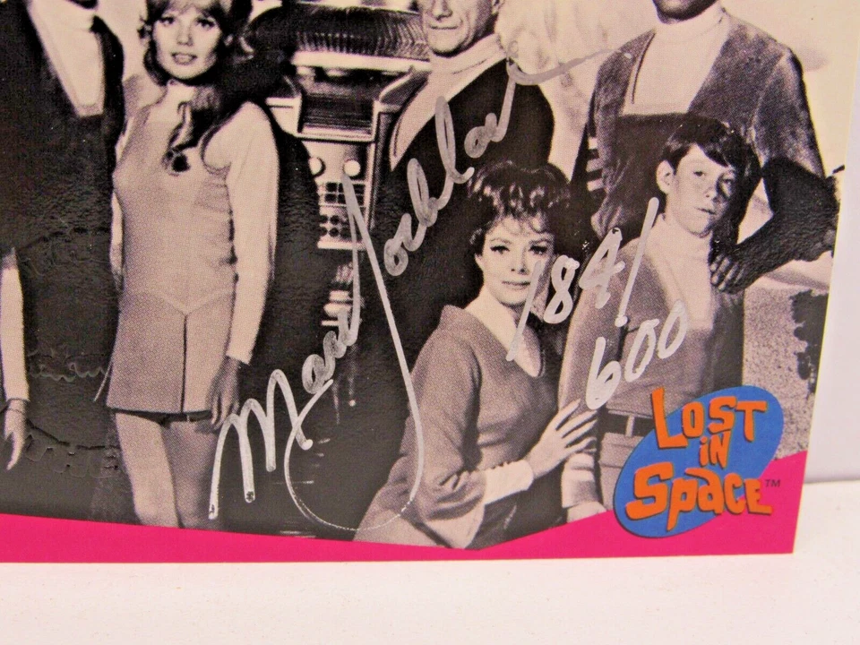 Rare Lost In Space Classics Autographed Promo Card P-2 184/600 #MT - Image 2 of 4