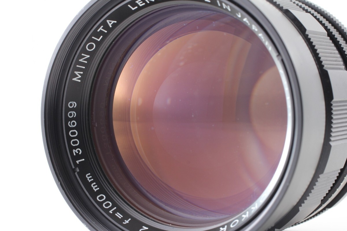 【希少】ミノルタ AUTO TELE ROKKOR-PF 100mm F2 80 希少】ミノルタ AUTO TELE ROKKOR-PF 100mm F2 80 希少