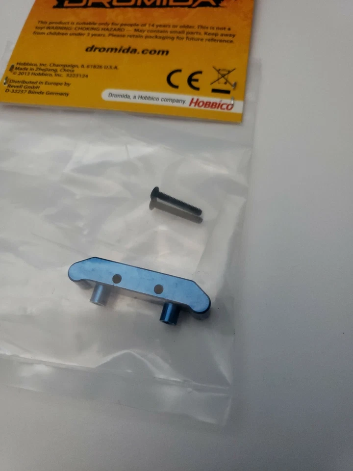 Dromida 1/18 Aluminum Rear-Rear Hinge Pin Mount (Blue) DIDC1112 - Image 3 of 3