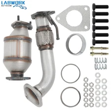 Flex Pipe & Rear Manifold Catalytic Converter For Honda Accord 2.4L 2008-2012