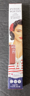 The Balm thebalm Purseworthy Lip Gloss TOTE NEW
