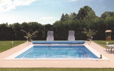 Pool 3,75m x 2,25m x 1,5m Styroporbecken Schwimmbecken Rechteckig