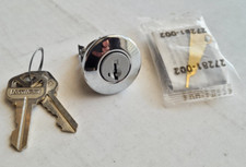 Kwikset Replacement Smartkey Cylinder Chrome Nickel Keyed Entry For Knob Lever