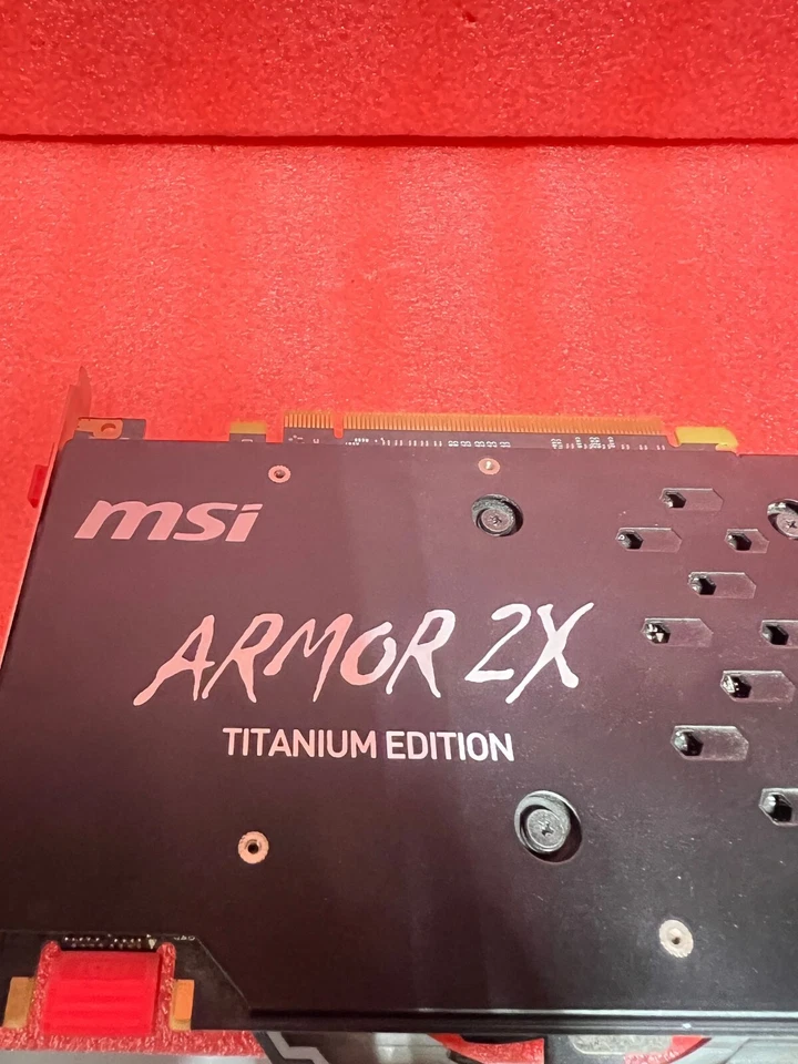 MSI GeForce GTX 960 4GD5T Armor 2X Titanium Edition OC card DDR5 HDMI+DP+DVI - Image 3 of 4