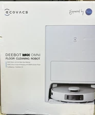 ECOVACS DEEBOT T20 Omni (DLX23) Robot Vacuum and Water Mop Washing-Drying White