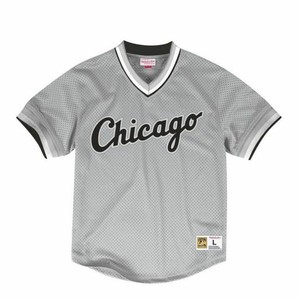 mitchell and ness white sox jersey