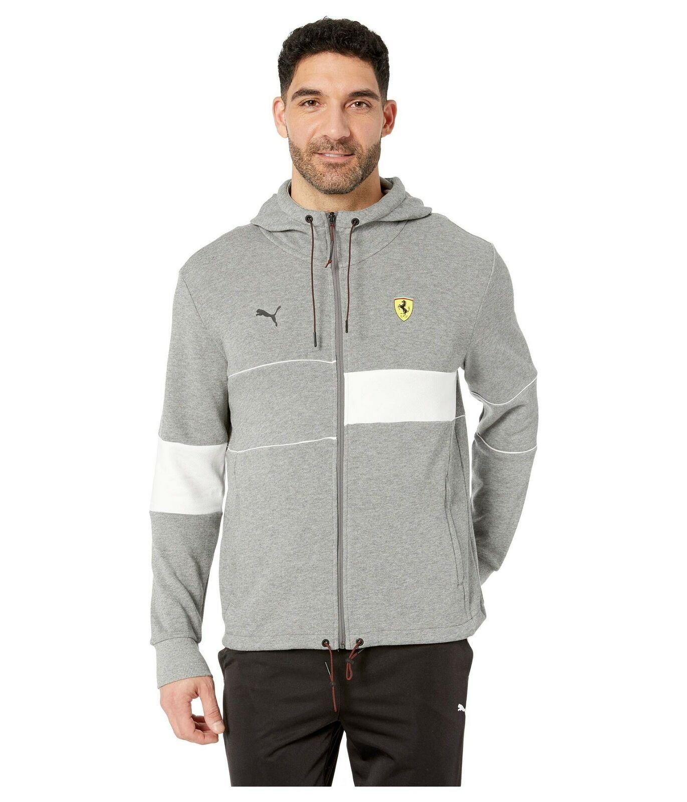 577825-03 Мужская спортивная куртка Puma Ferrari SF Scuderla Ferrari с капюшоном 14290₽