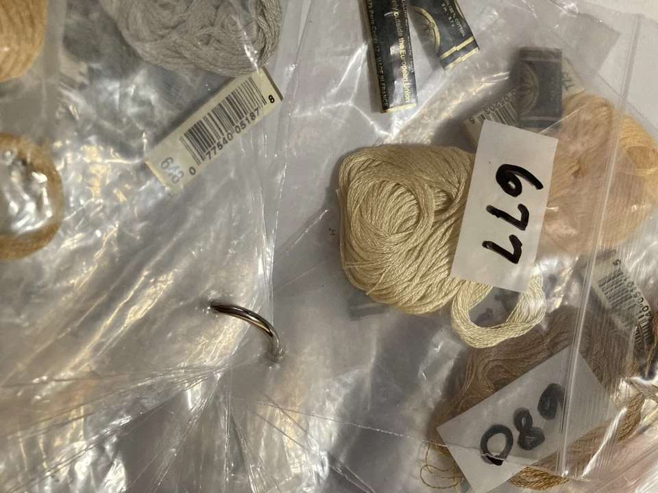 DMC Embroidery Floss Lot of 49 Skeins & Bags Mouline Special Cotton Variety #62 - Image 4 of 4