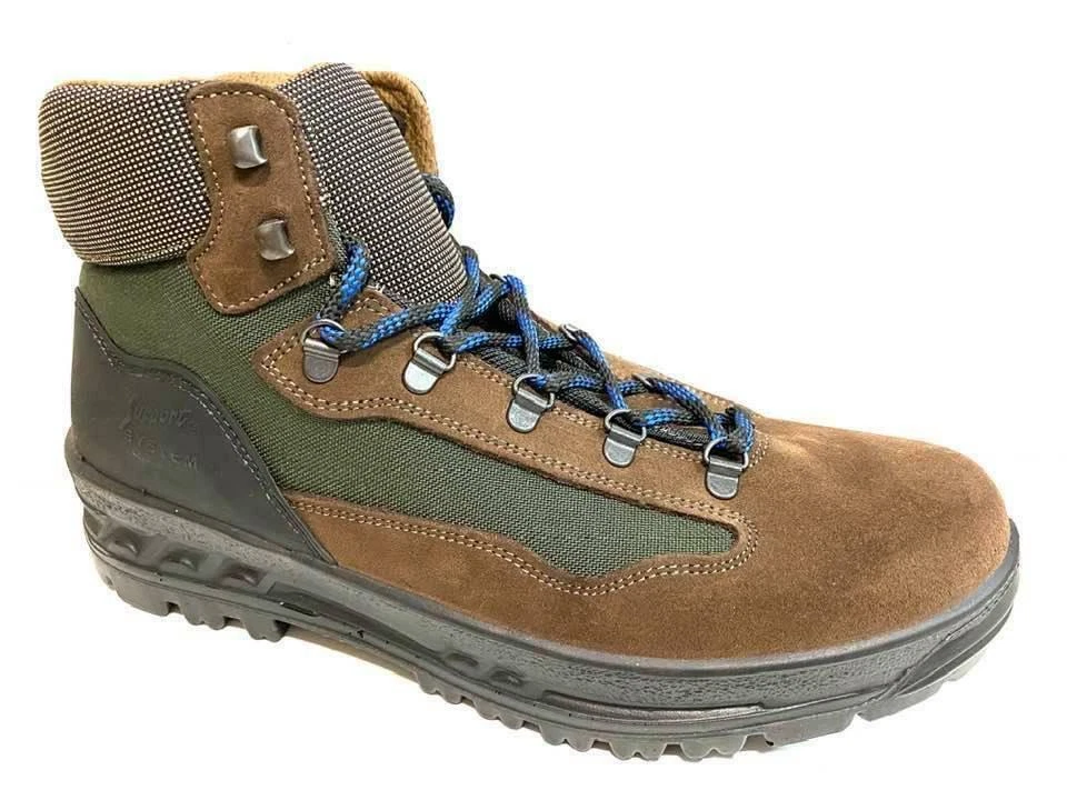 SCARPE SCARPONI TREKKING UOMO VERMONT GRISPORT 399PEVVAR PELLE