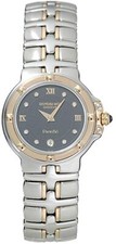New Raymond Weil Parsifal 9990-STG-00295 Black Diamond Dial Gold Women'sWatch
