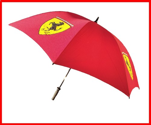 ombrello grande Ferrari originale nuovo 2002 con custodia umbrella parapluie