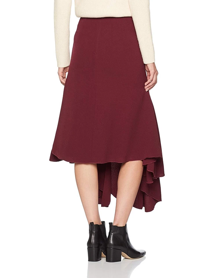 C/MEO COLLECTIVE Women's Autonomy Skirt, Red (Mahogony),10(Manufacturer Size: M) - Image 2 of 3